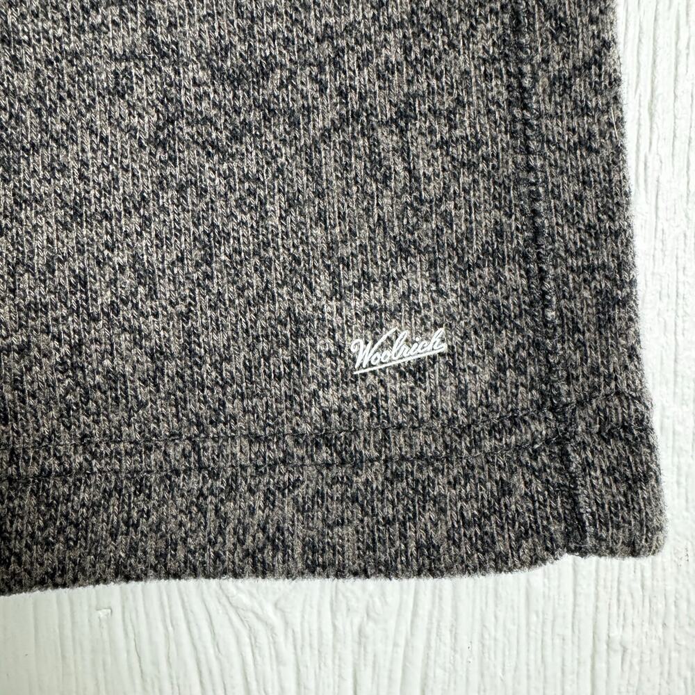 Woolrich Pull On Sweater Skirt Size Small Sporty Heathered Brown Black 18" Long - Picture 5 of 11